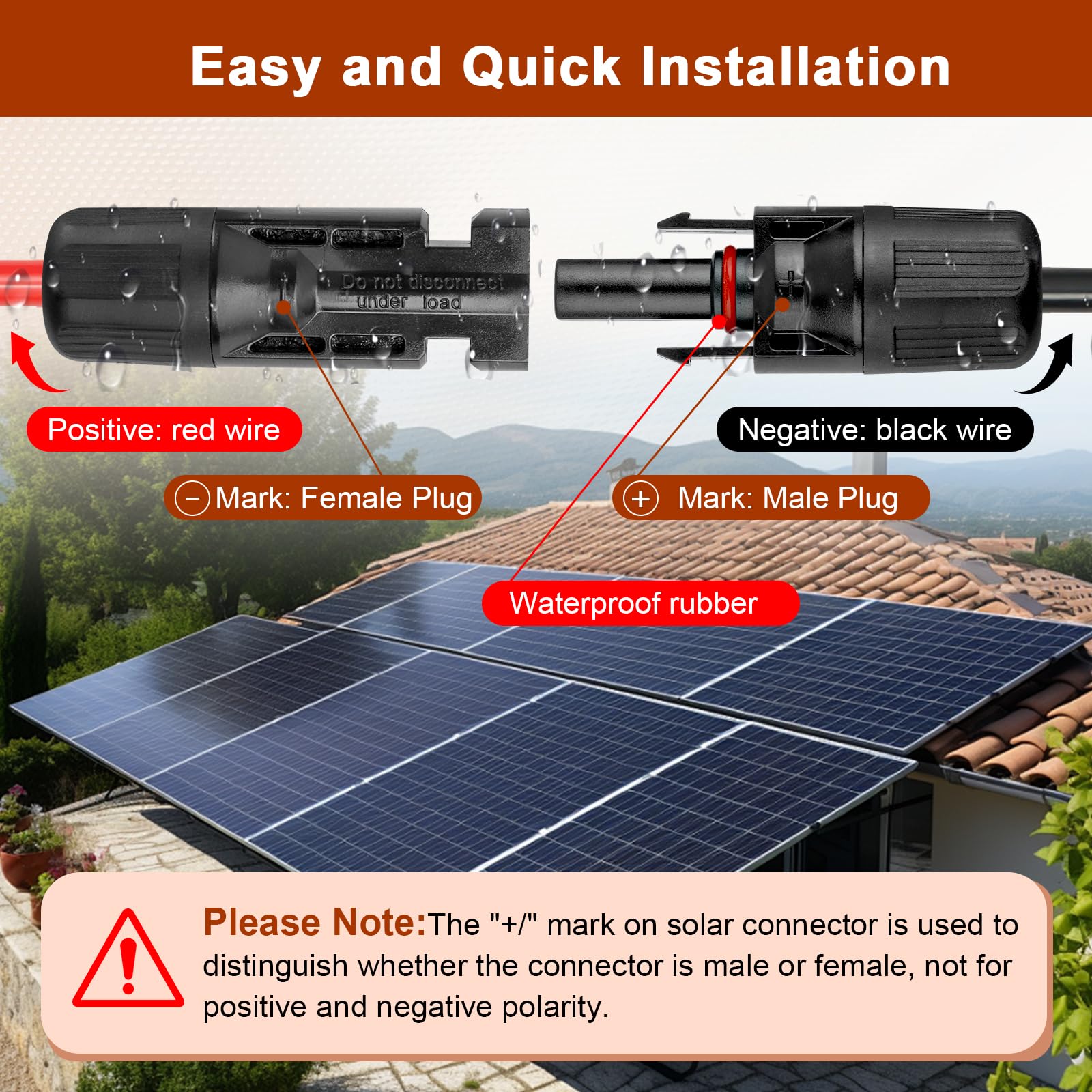 MOOKEERF Cable de extensión de carga solar a CC de 8 mm, 12 AWG + 14 AWG, cable solar con conector de panel solar a DC7909/8020, compatible con Anker, GZ Yeti, BLUETT, Jackery estación de energía