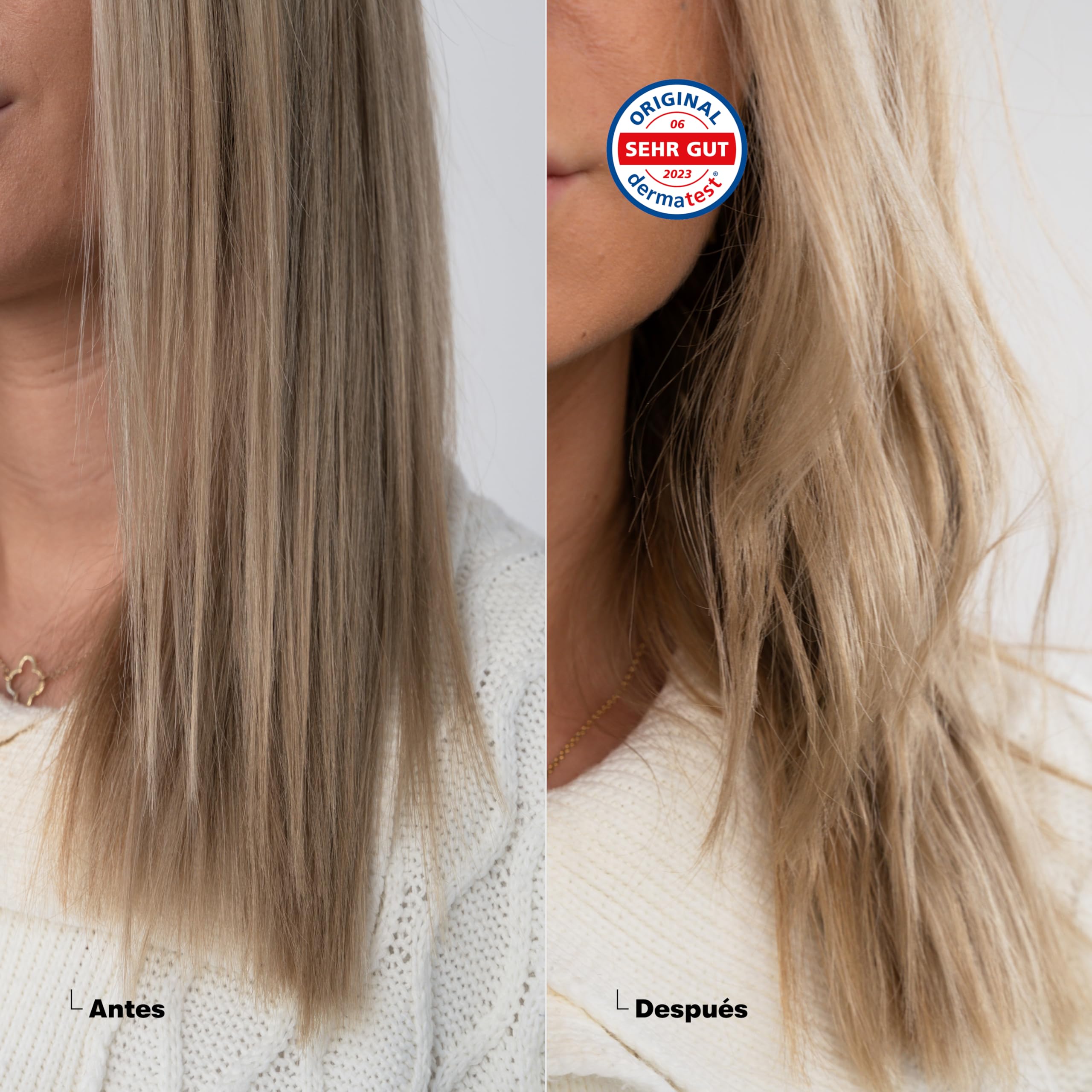 O.C. HAIRCARE Sea Salt Spray – 200 ml spray de sal marina para el cabello – prueba 30 días sin riesgos – potenciador de volumen para una sensación más completa del cabello con agarre fuerte – 100%