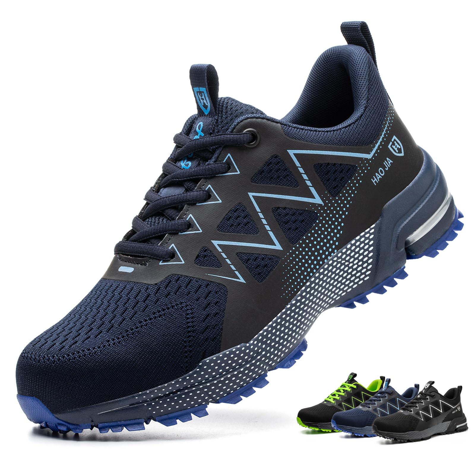 Chaussures de Sécurité Hommes Femmes Légère Respirante Basket Securite Confortable Antidérapante Chaussures de Travail Embout en Acier 37-47EU