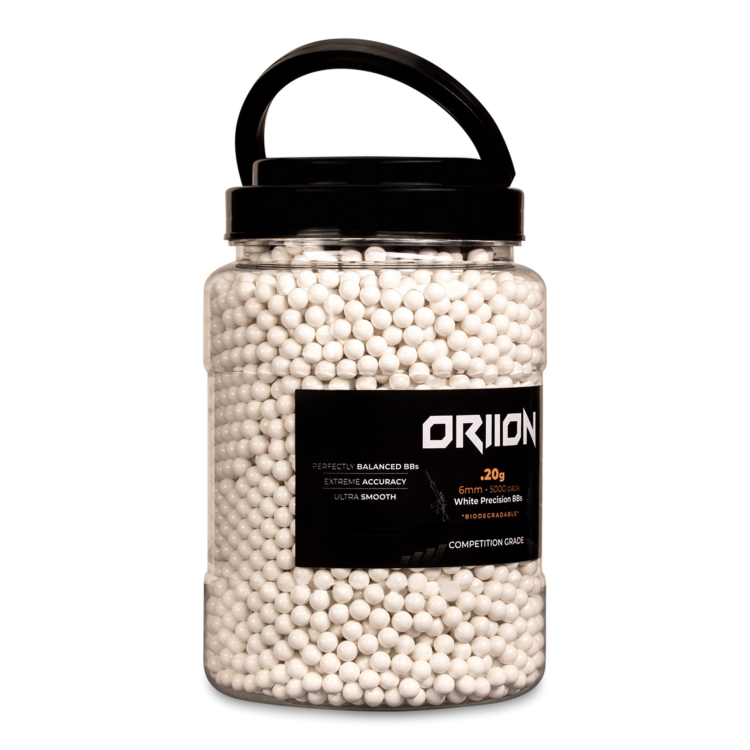 Oriion 6mm .20g Airsoft BBS for High Precision and Greater Range