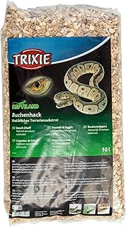 TRIXIE Buchenhack Terrariensubstrat - 10 Liter - für viele Reptilienarten - hohe Saugfähigkeit - staubfrei und hygienisch - ohne chemische Zusatzstoffe - 76147 product image