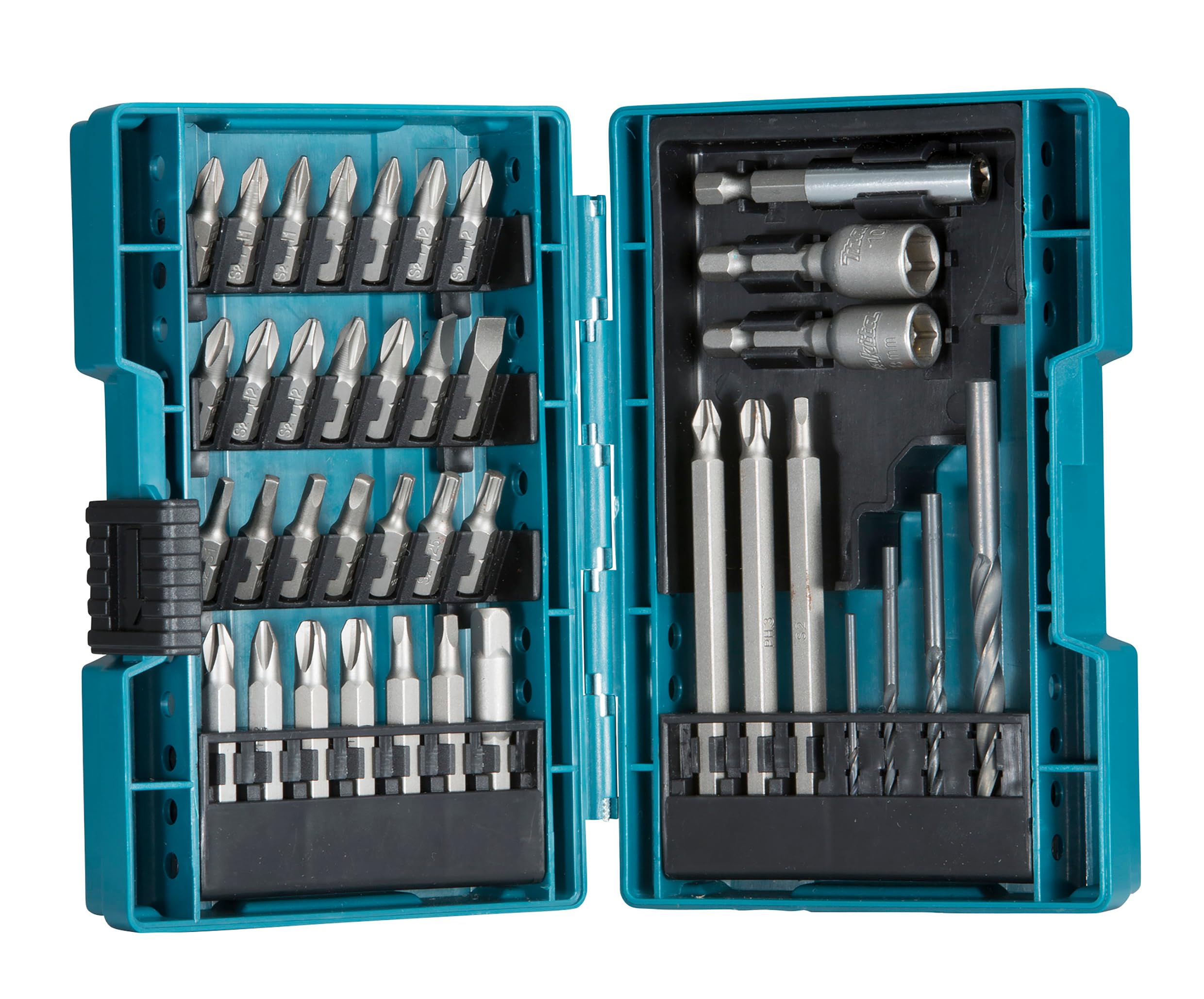 Drill & Bits Set for Metal in Case 38 Piece B-54106