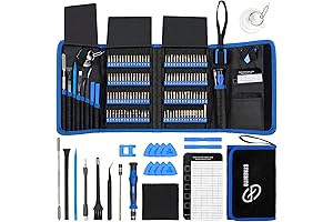 STREBITO Electronics Precision Screwdriver Set Kit with 120 Bits Tool Kit