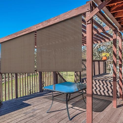 Miniatura 6 de Persianas enrollables para exteriores, Marrón