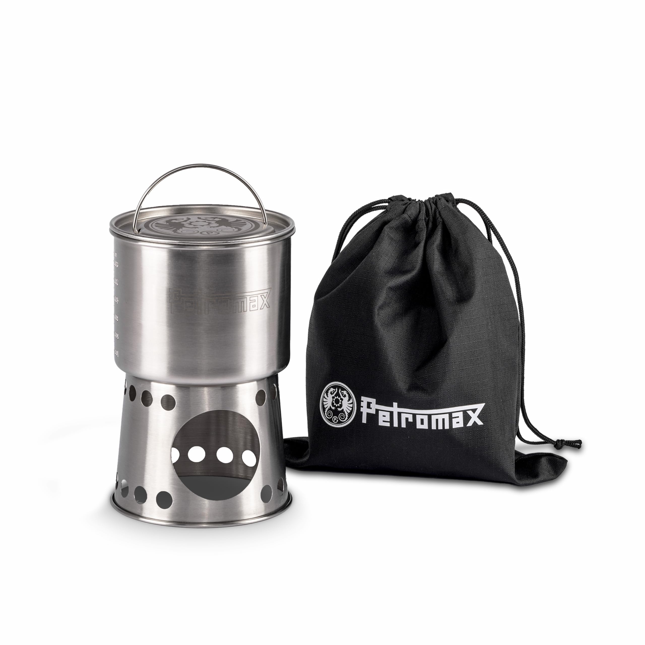 Petromax Kochbecher 2 in 1 Kochstelle und Becher mit klappbaren Griffen