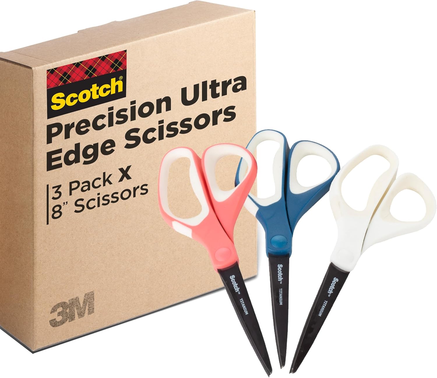 Scotch Precision Ultra Edge Scissors Review (2025): The Ultimate 3-Pack for Your Home and Office