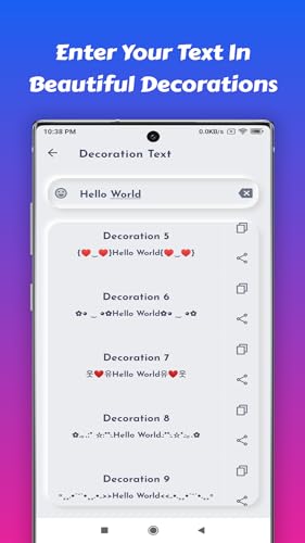 Stylish Text Fonts, Symbols, Emoji & Game Nickname