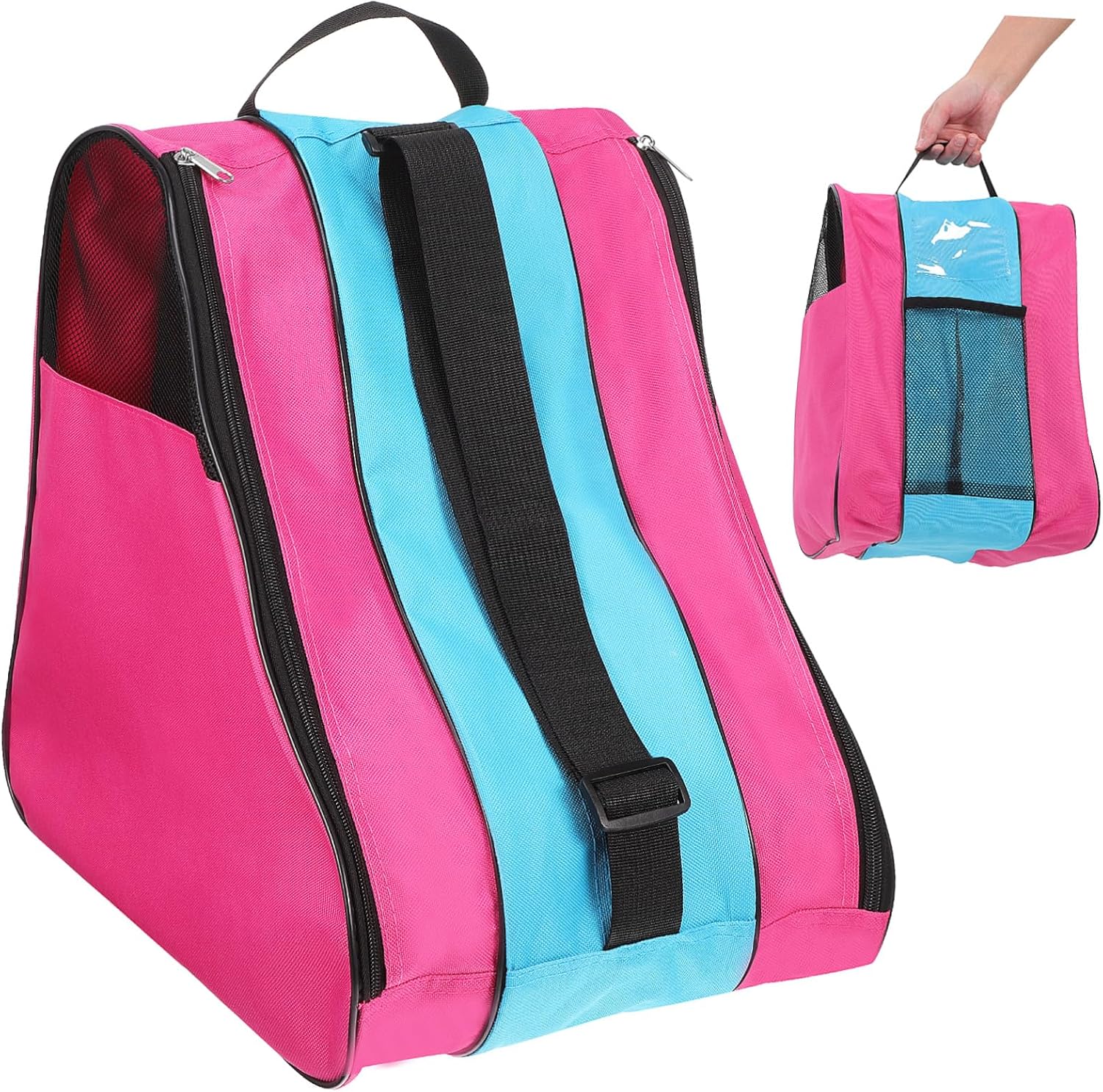 Boys and Girls Ice Skate Bag Roller Skate Backpack for Girls Protective Gear Skating Bag for Carrying