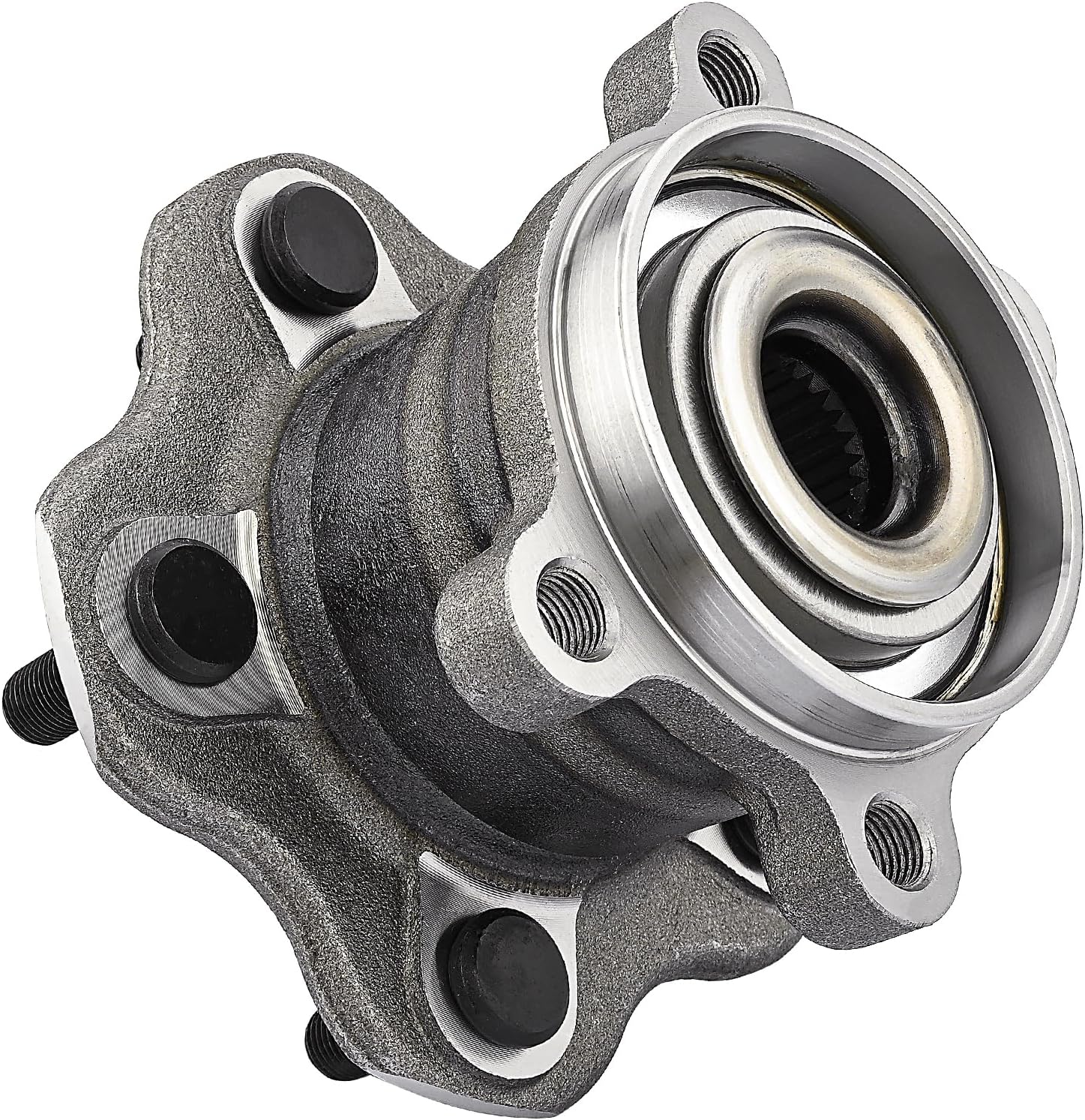 JLEO 512373 (Pair) AWD Rear Wheel Bearing and Hub Assembly Replacement Fits for Nissan Juke 2011-2017,for Nissan Rogue 2008-2020 Non-ABS