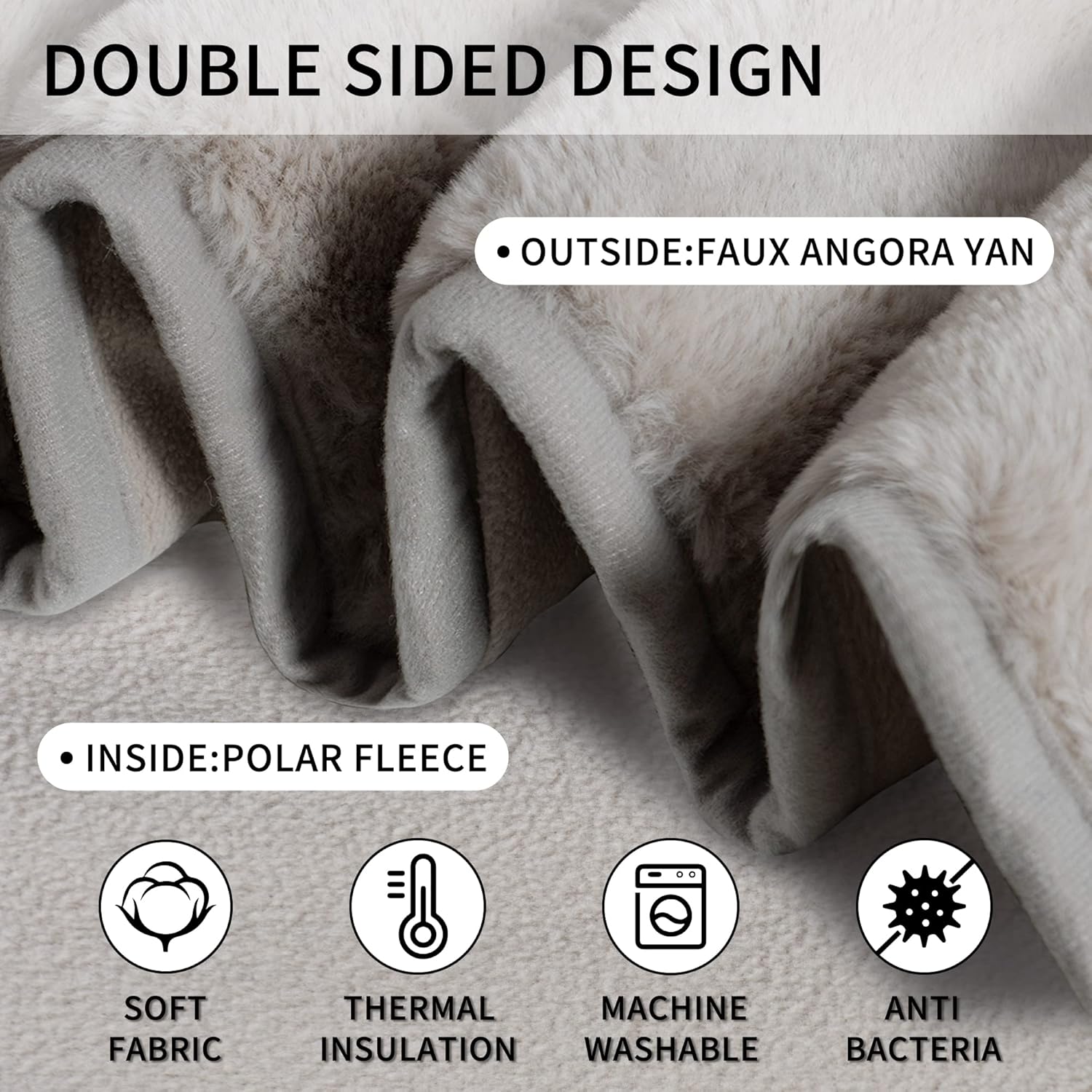 review Maxwelf Apollo Heated Blanket, Portable Blanket. 63x47 Angora Yarn Fleece, Cape & Pillow Blanket, Electric Blankets for Bed, Machine Washable, UL Certified - Grey (ZYHW40-01-00-USSU014)