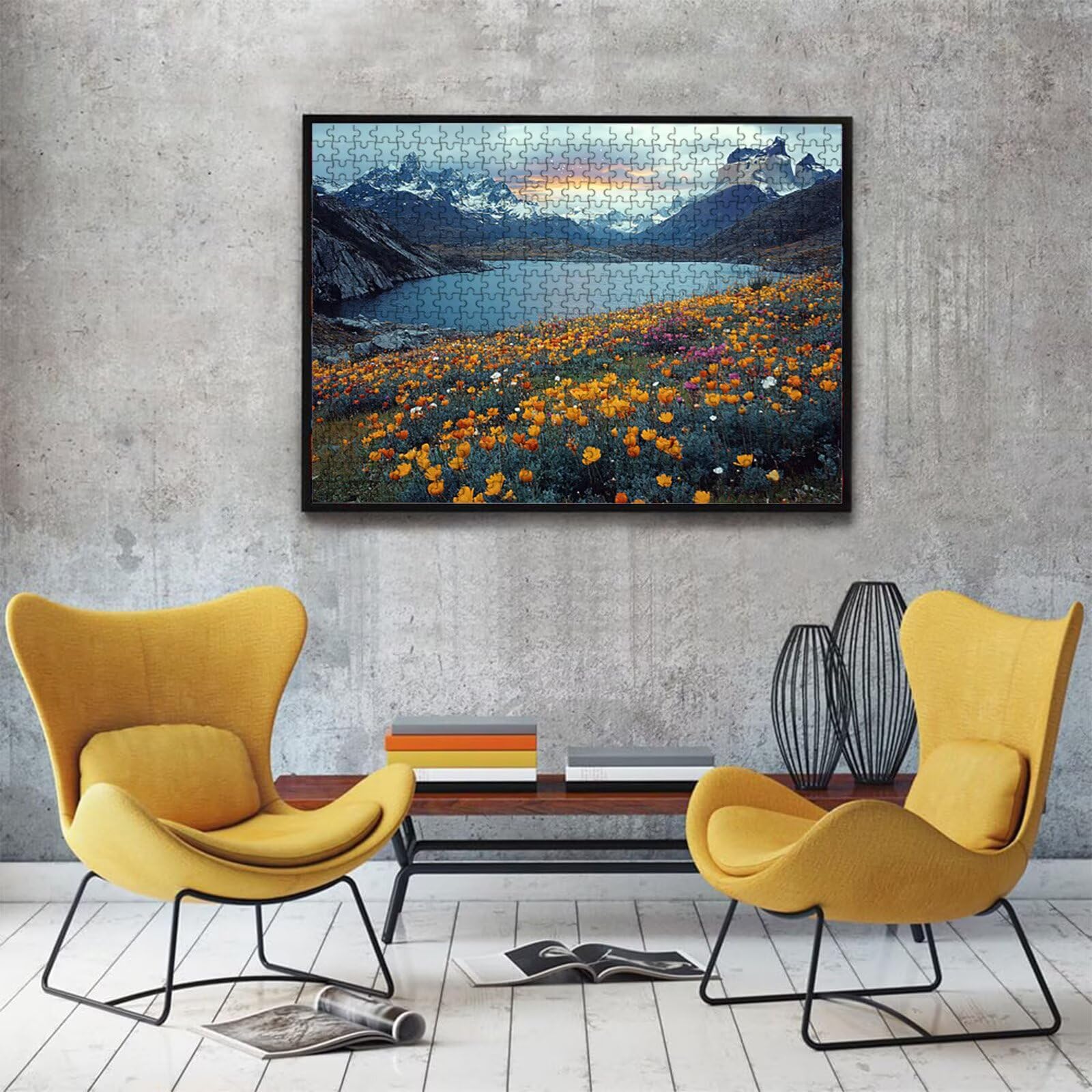 Puzzle lago Paesaggio(4), Puzzle Adulti 3000 pezzi, Puzzles Legno con Squisita Scatola di Imballaggio, Rompicapo per Esperti con Incastro Perfetto, Stampa Alta Definizione, Regalo per Adulti W3H-895