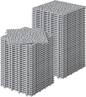 Rovibek 60PCS Plastic Interlocking Deck Tiles, 12