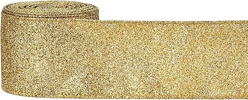 Miniatura 9 de Cinta decorativa metálica verde con alambre para árbol de Navidad, cintas verdes de Navidad para corona, manualidades, casa de campo, decoración de