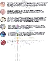 Vista 205 de Precious Gemstone Natural Crystal Healing Bracelet, Rutilated Quartz, Moonstone, Quartz Handmade Original Design Bracelet