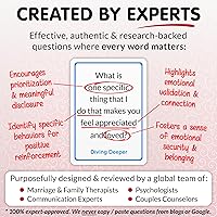 Vista 6 de TALKING POINT CARDS 200 tarjetas de conversación para parejas - Juego de reavivar para preguntas casadas Relaciones a largo plazo Temas divertidos