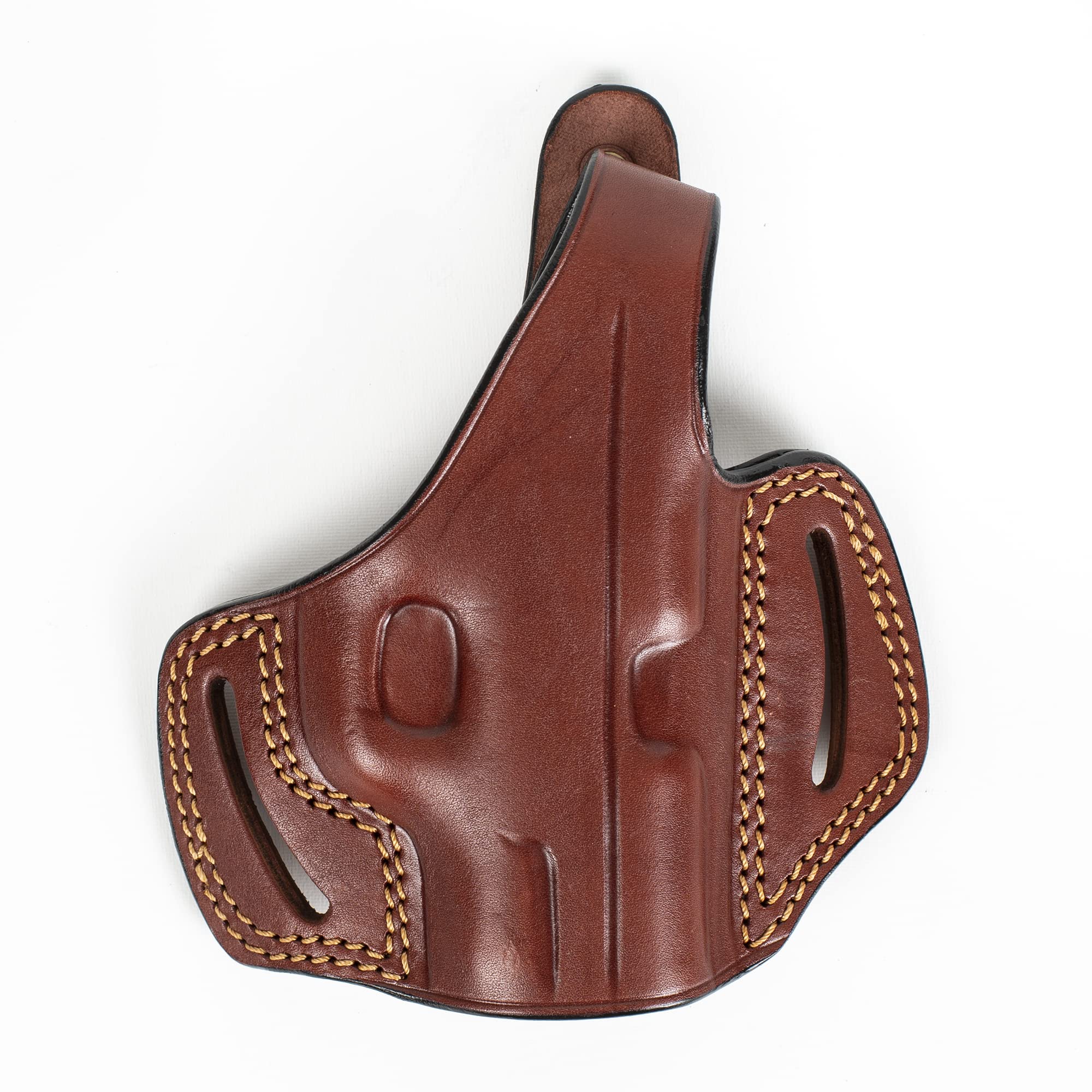 EDS Holster for Springfield XD-S 9MM - 40SW - 45 ACP 3.3 inch OWB Leather Gun Holster