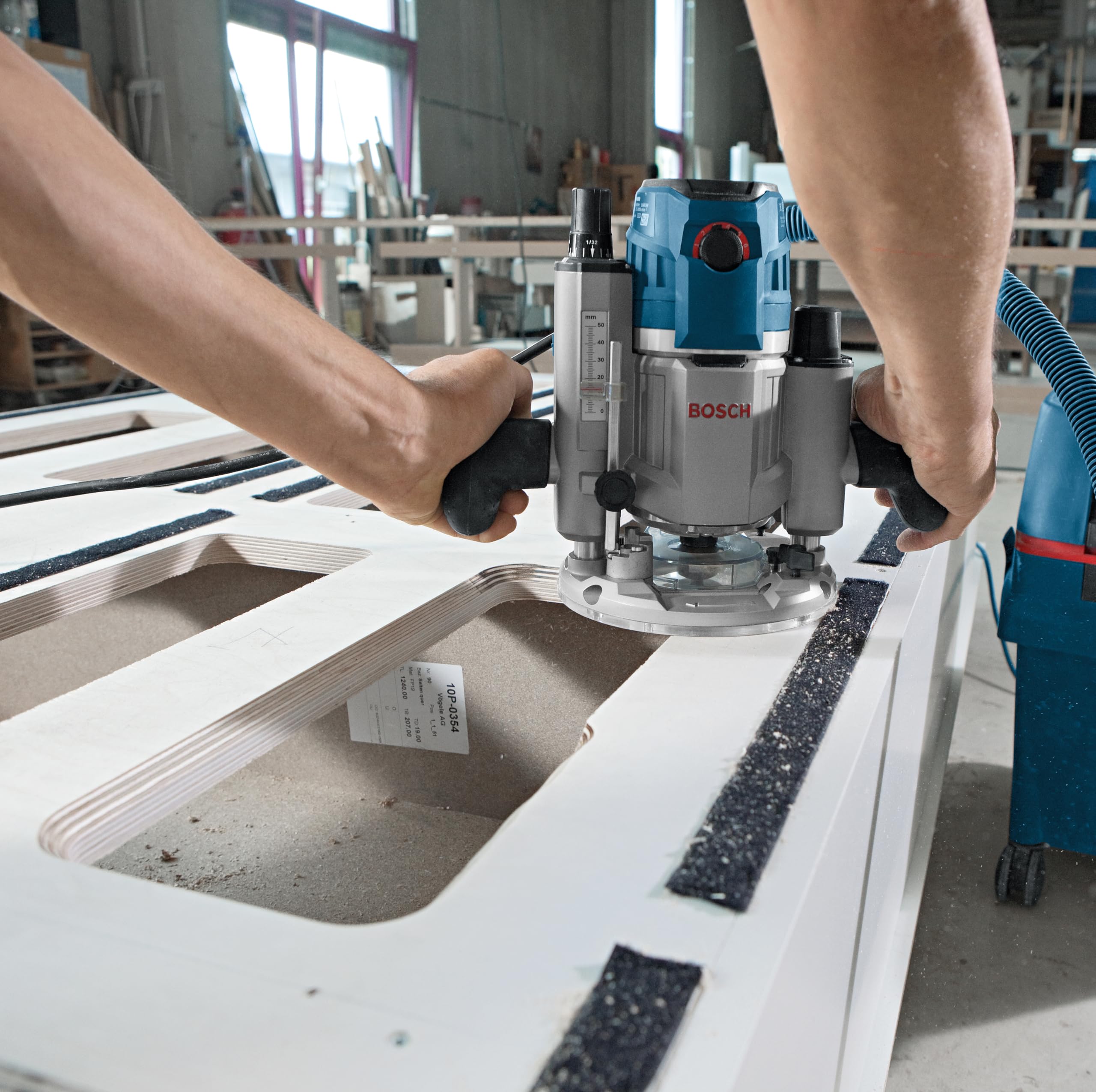 Bosch Professional 30tlg. Fräser Set mit Cuttermesser (für Holz, Ø  