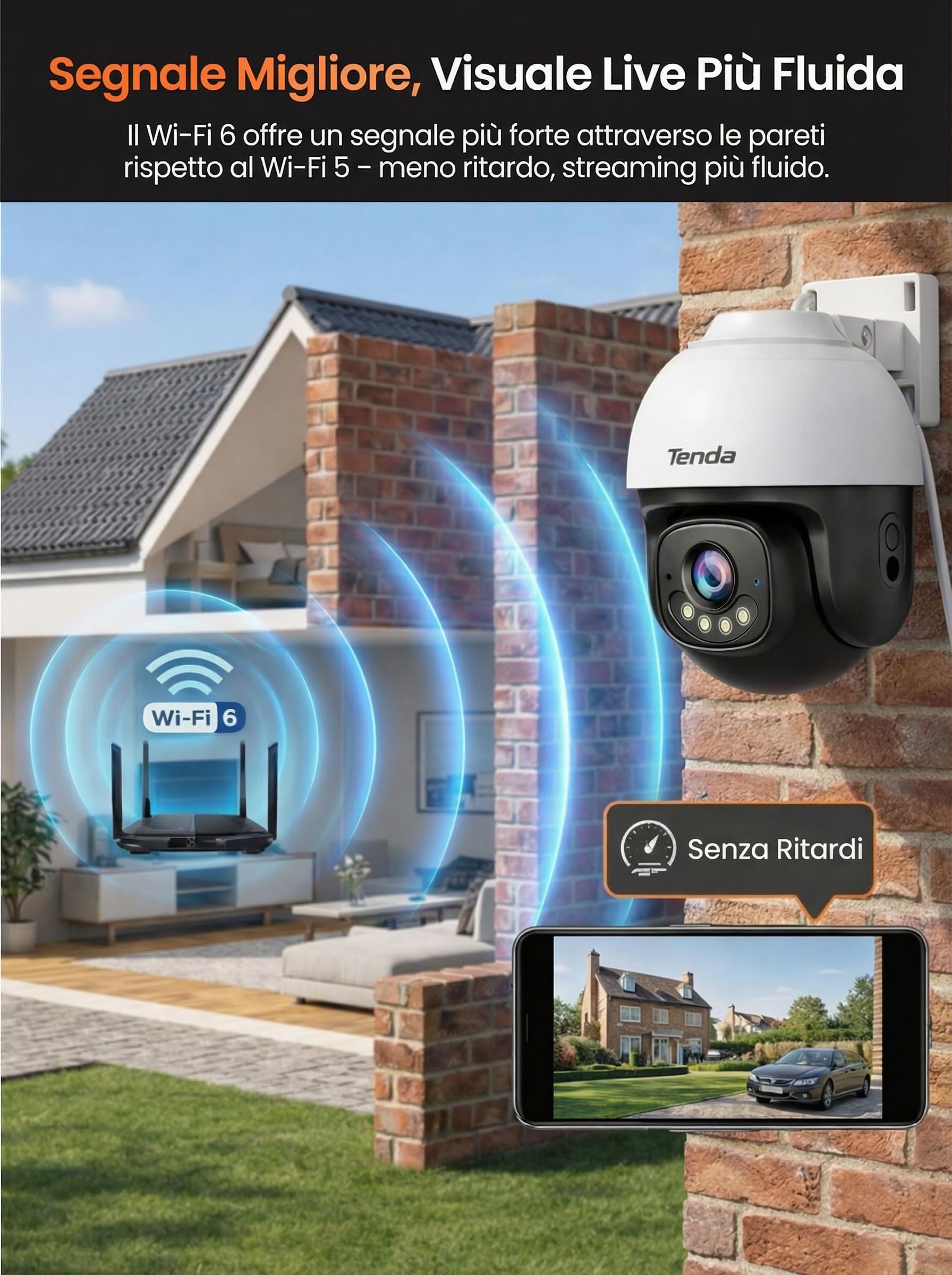 Hiseeu 5MP 360° Telecamera wifi Esterno con Visione Notturna a Colori,5MP PTZ IP telecamera di Sorveglianza,Audio Bidirezionale,Tracciamento Automatico,Rilevamento del Umano,IP66 Hiseeu 5MP 360° Telecamera wifi Esterno con Visione Notturna a Colori,5MP PTZ IP telecamera di Sorveglianza,Audio Bidirezionale,Tracciamento Automatico,Rilevamento del Umano,IP66