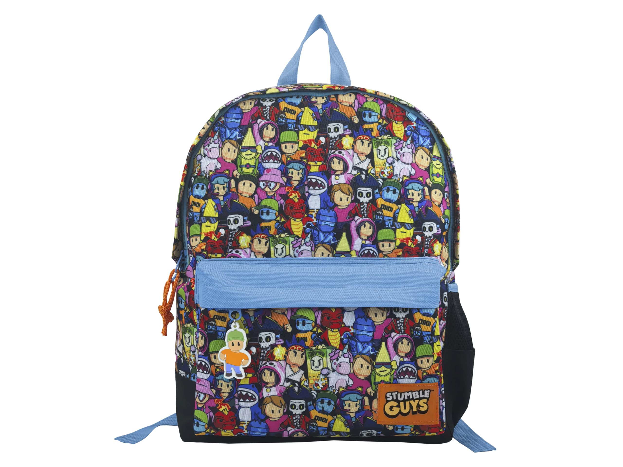 CYPBRANDS Stumble Guys, Backpack, School Bag, Adaptable to Car, Backpack, Multicolor, Official Product, multicoloured, Medium