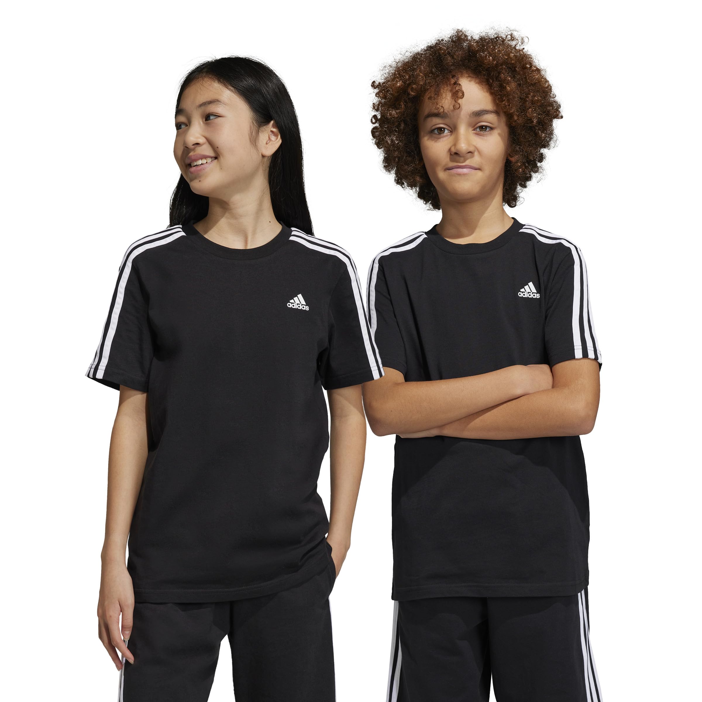 adidas Essentials 3-Stripes Cotton T-Shirt T-Shirt (Short Sleeve) Unisex niños