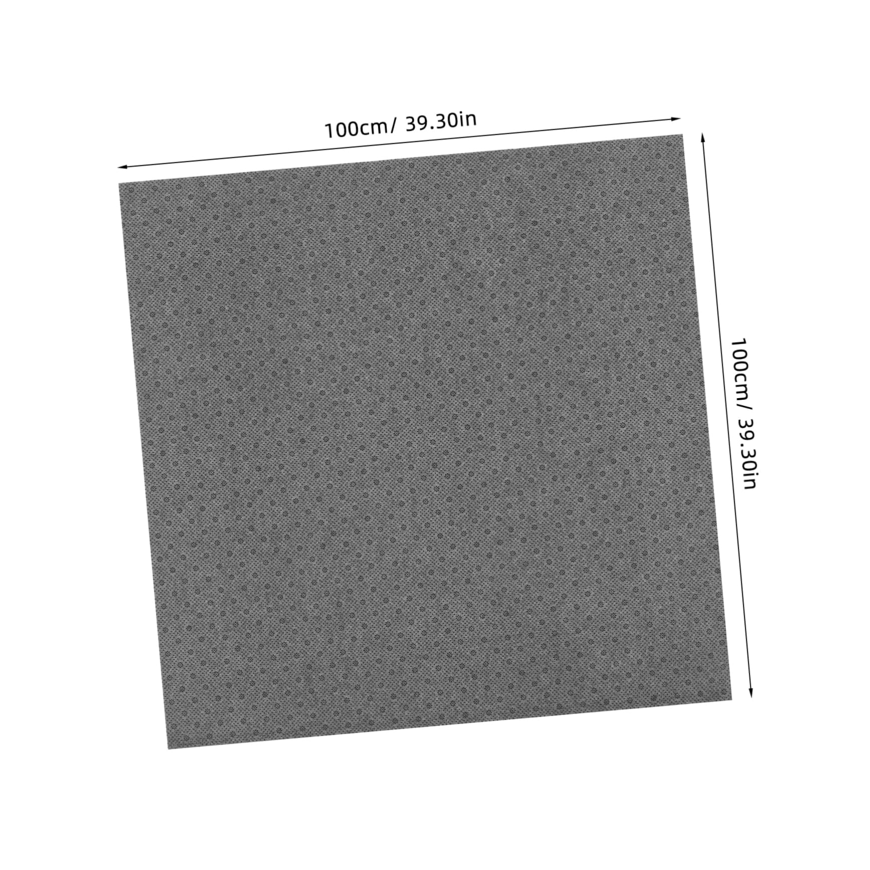 HAPINARY DIY Rug Making Material Non-Skid Rug Backing Anti-Slip Pad for Carpet Felt Sheet for Rug Supply