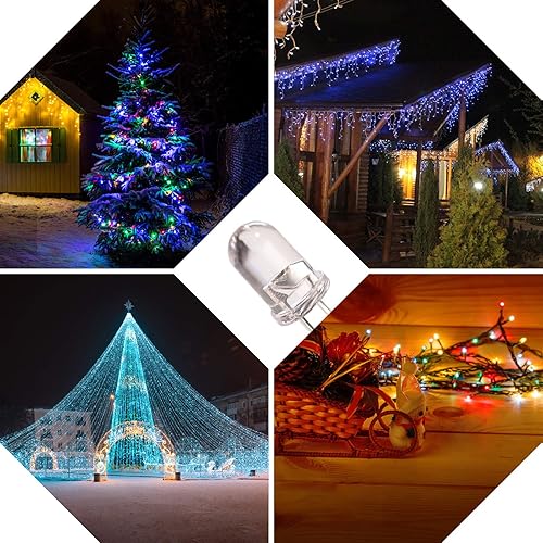 Miniatura 7 de 35 diodos LED naranja precableados de 0.197 in, ultra brillantes de 12 V, resistencia integrada para proyectos de bricolaje, Arduino, Raspberry Pi y