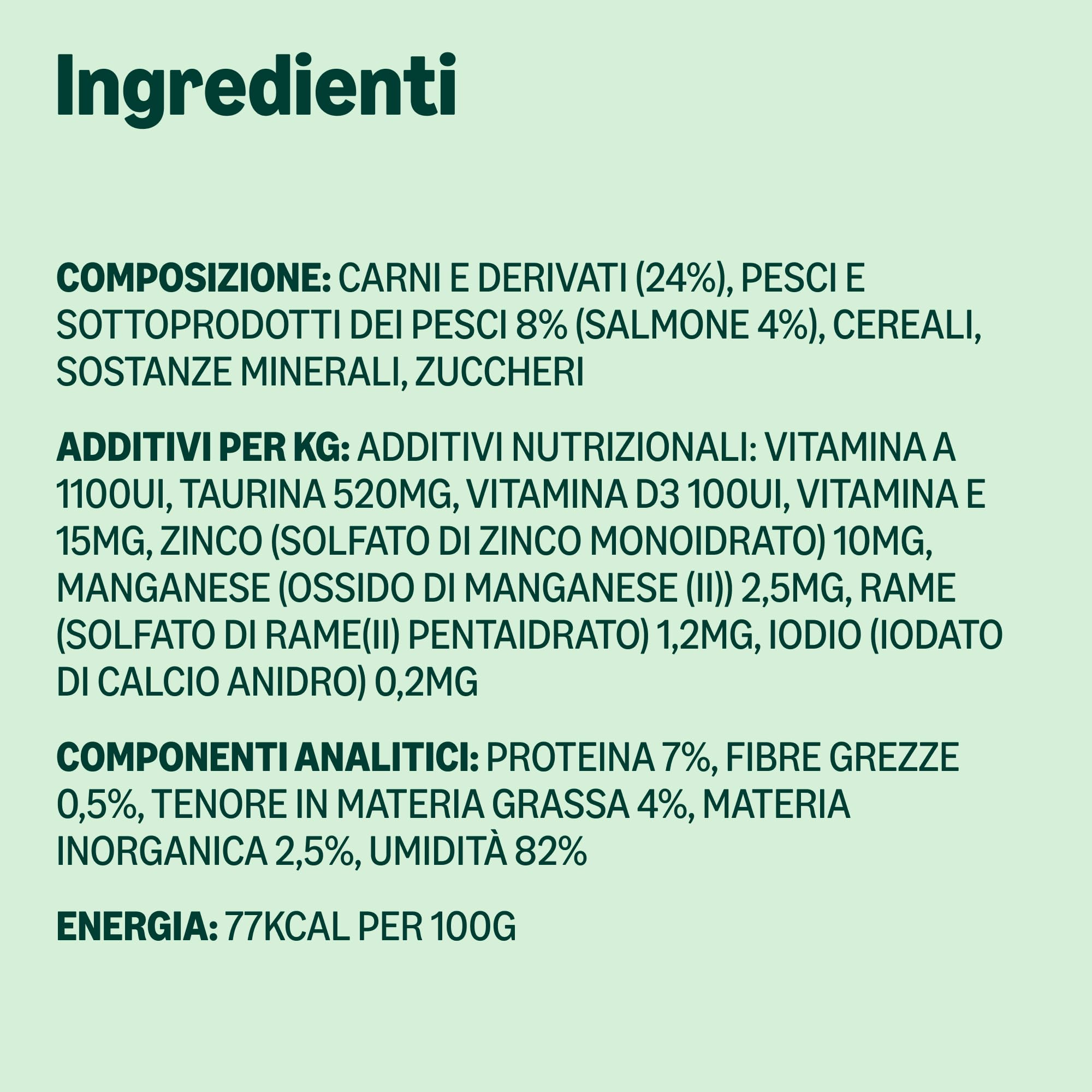 by Amazon, Cibo umido per gatti, bocconcini di salmone ASC in salsa, 12 x 415 g
