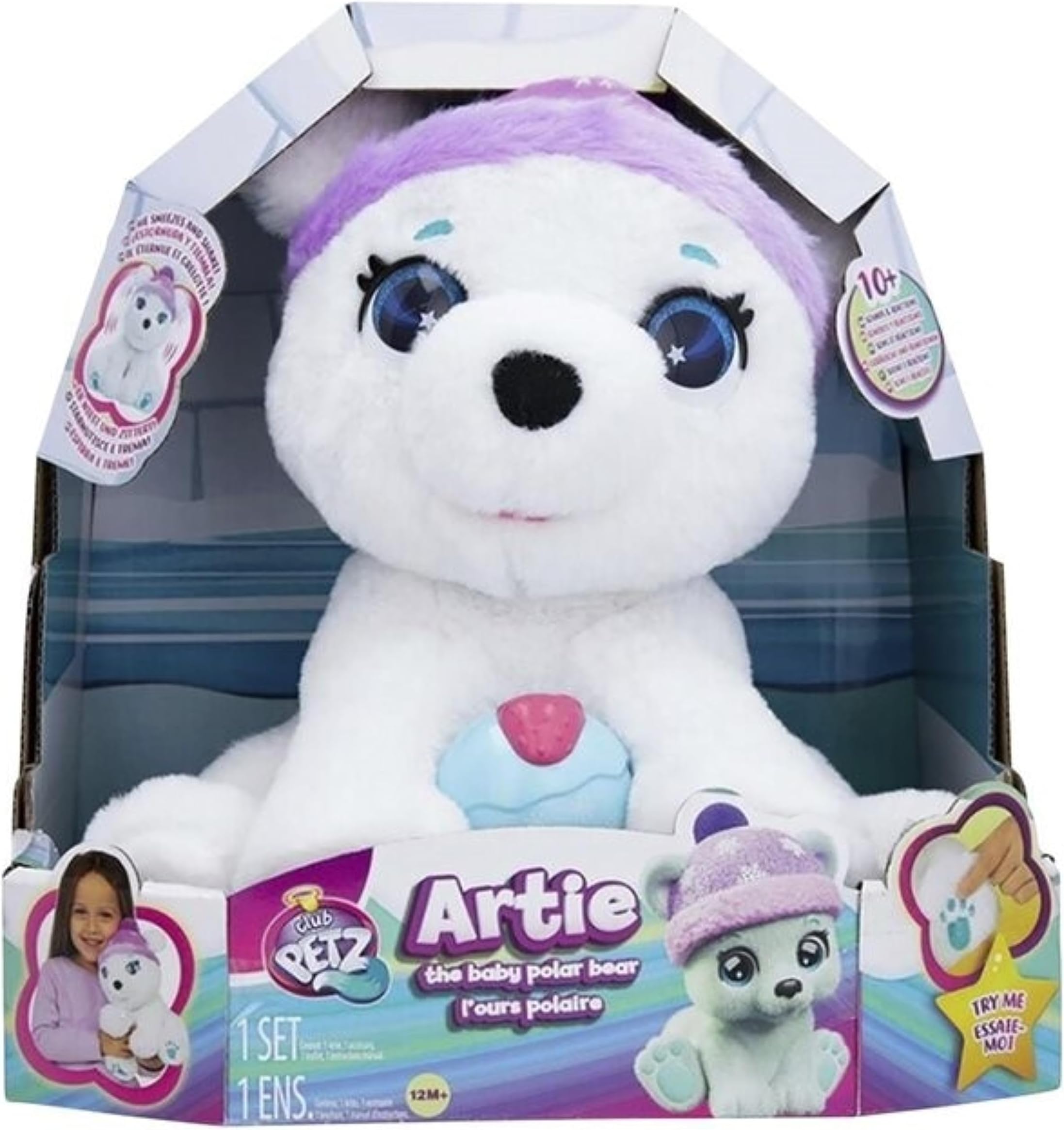 Club Petz IMC Artie The Polar Bear, Mehrfarbig (86074)