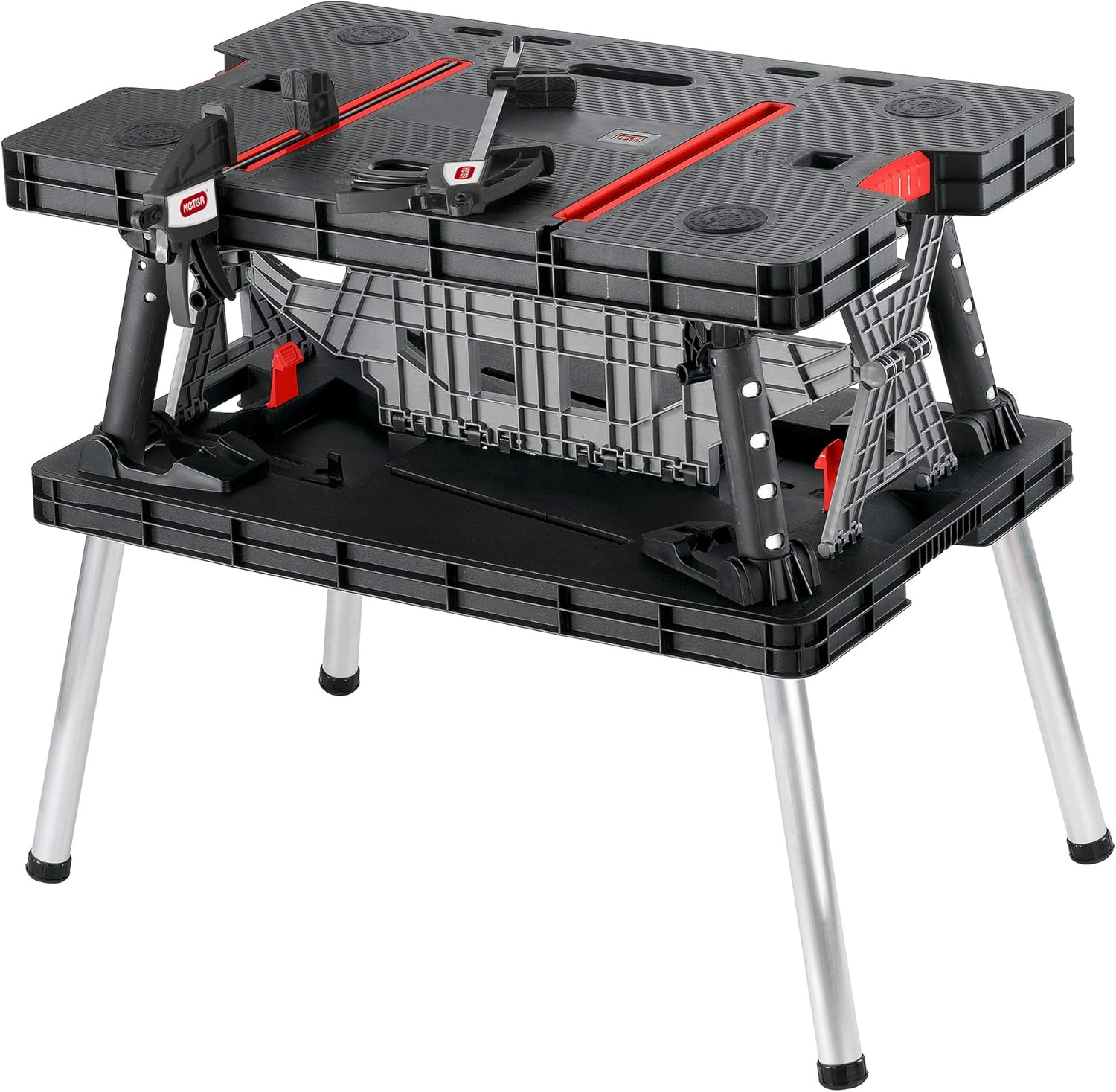 Keter 17182239 Folding Work Table Amazon.co.uk Garden