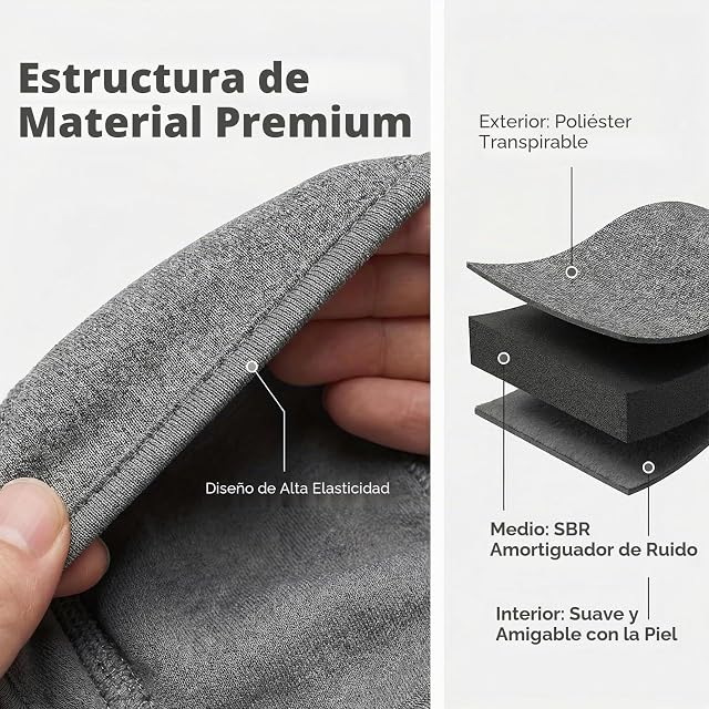 Foto 5 de 6 de Ztolbriy Orejeras Antiruido para Perros, Reducción de Estrés por Ruidos
