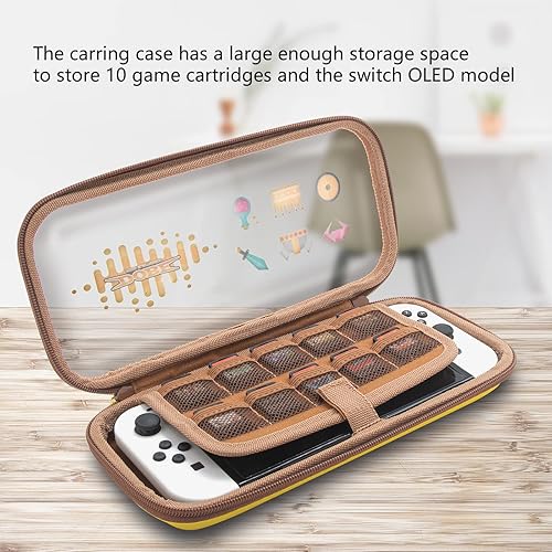 Miniatura 4 de OLYGIVE Switch OLED Case, Switch Carrying Case Compatible with Nintendo Switch or Switch OLED Console