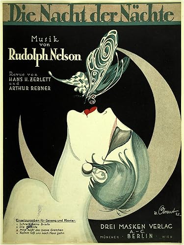 Miniatura 2 de Trademark Fine Art Art Deco Partitura de Vintage Apple Collection, 14 x 19 pulgadas