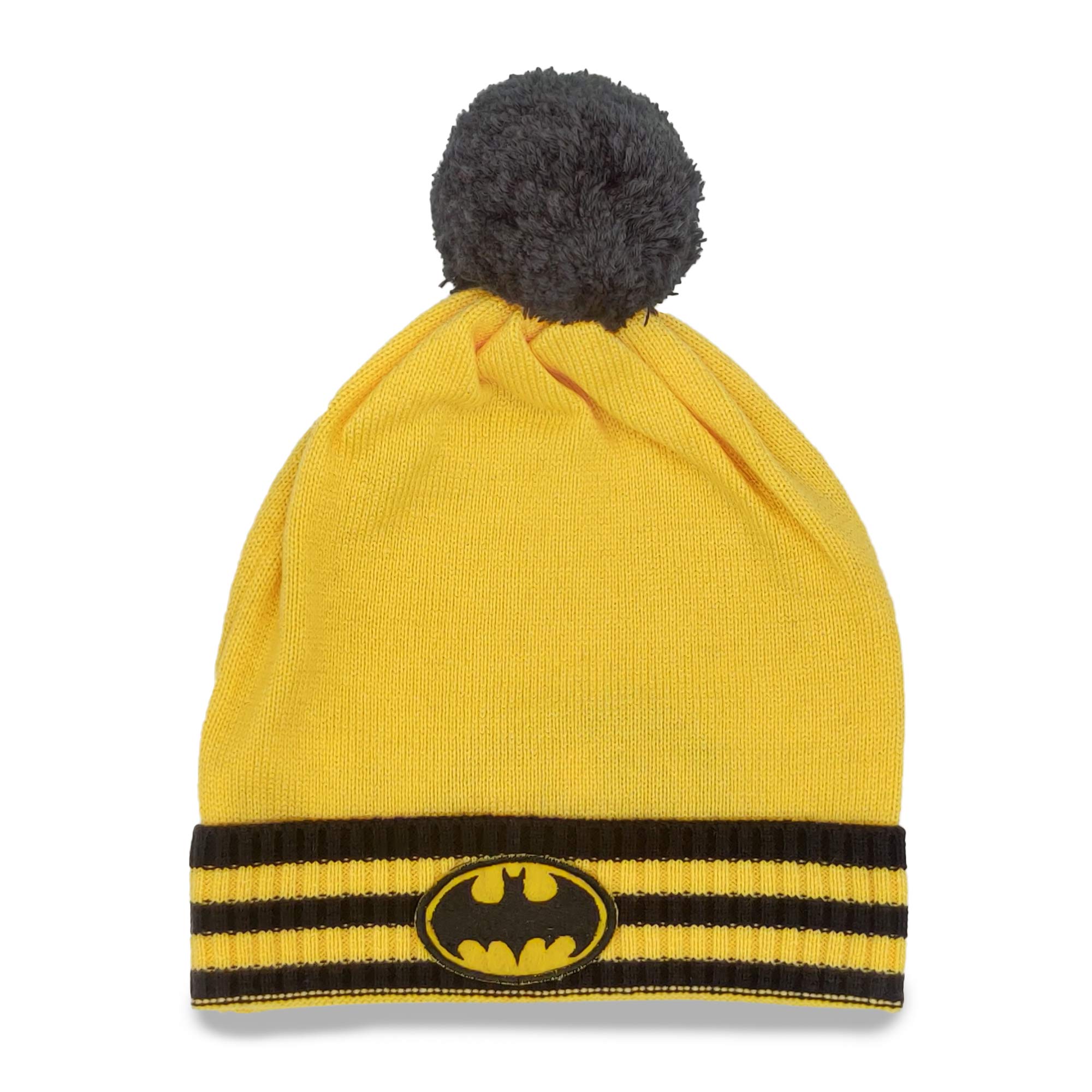 Kidsville Official Graphic Printed Green & Black Beanies Cap for Boys | Boys Winter Cap