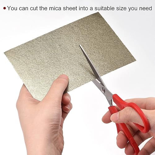 Miniatura 5 de MECCANIXITY Cubierta de guía de ondas para horno de microondas, placa de reparación de micas, tablero de hojas para horno para cocina, 5.906 x 3.937