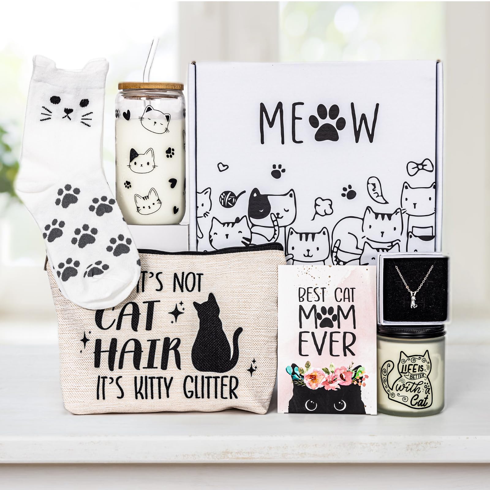 Regalo Per Amanti Dei Gatti, Tazza O Gadget Con Gatto, Idea Regalo Per Mamma Per Compleanno O Festa Della Mamma, Donna Gattofila