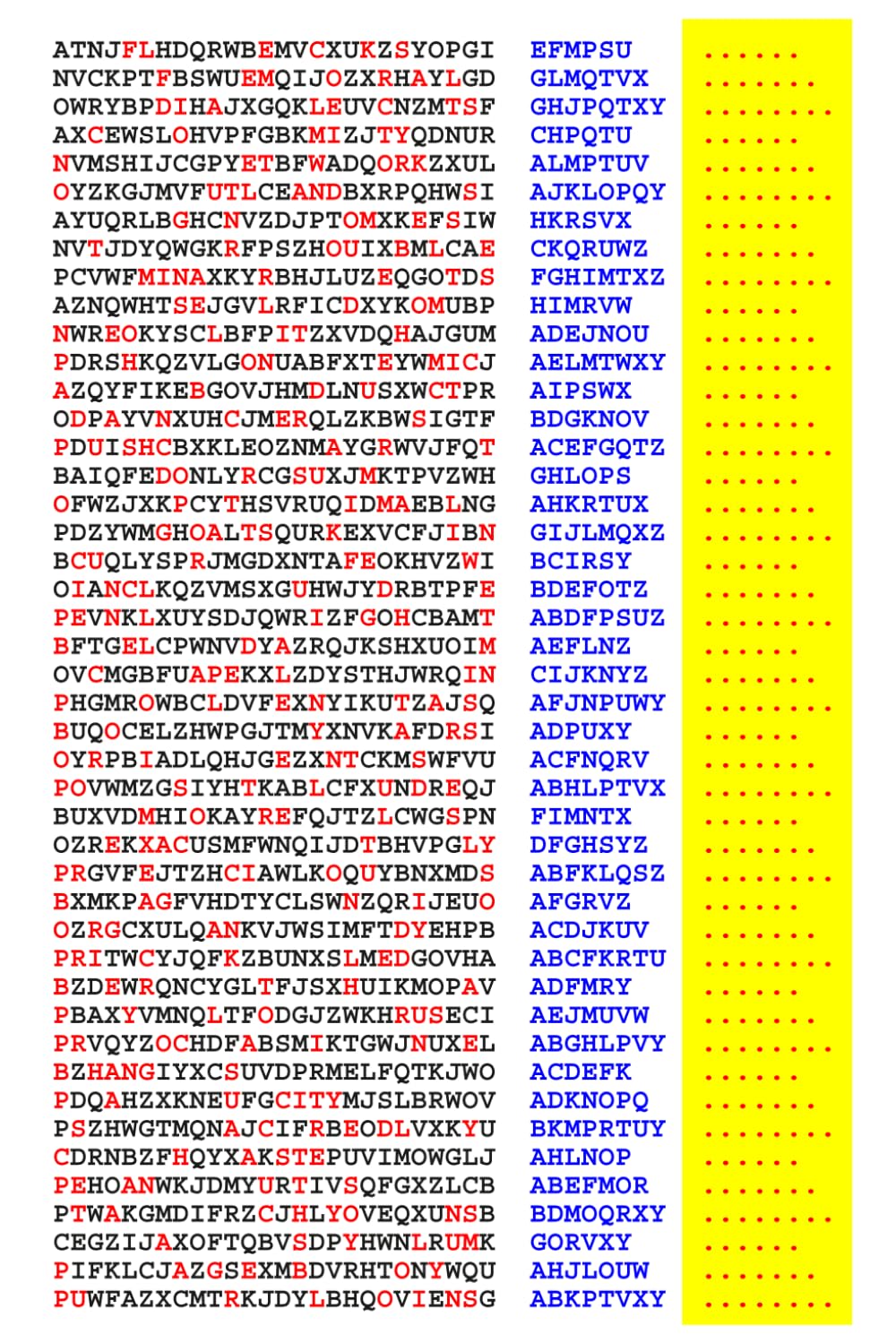Squint-Word Puzzles: 023