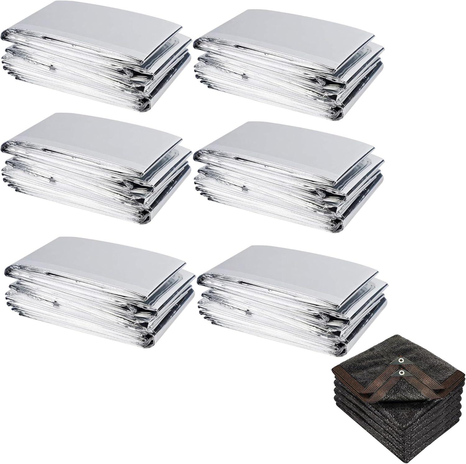 Reflective Mylar Film & 20x 20 FT Shade Cloth 50%