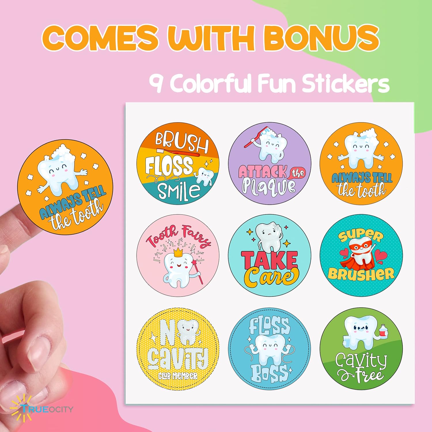Biodegradable Kids Flossers -200 Pack, Natural Kids Floss Picks, Fluoride Free, Biodegradable Floss Pick, Organic Animal Dental Floss Picks, Dental Floss Sticks - 4 Fun Animal Designs