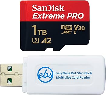 SanDisk　microSDXC　1TB Amazon.com: SanDisk 1TB Extreme microSD UHS I Card for 4K