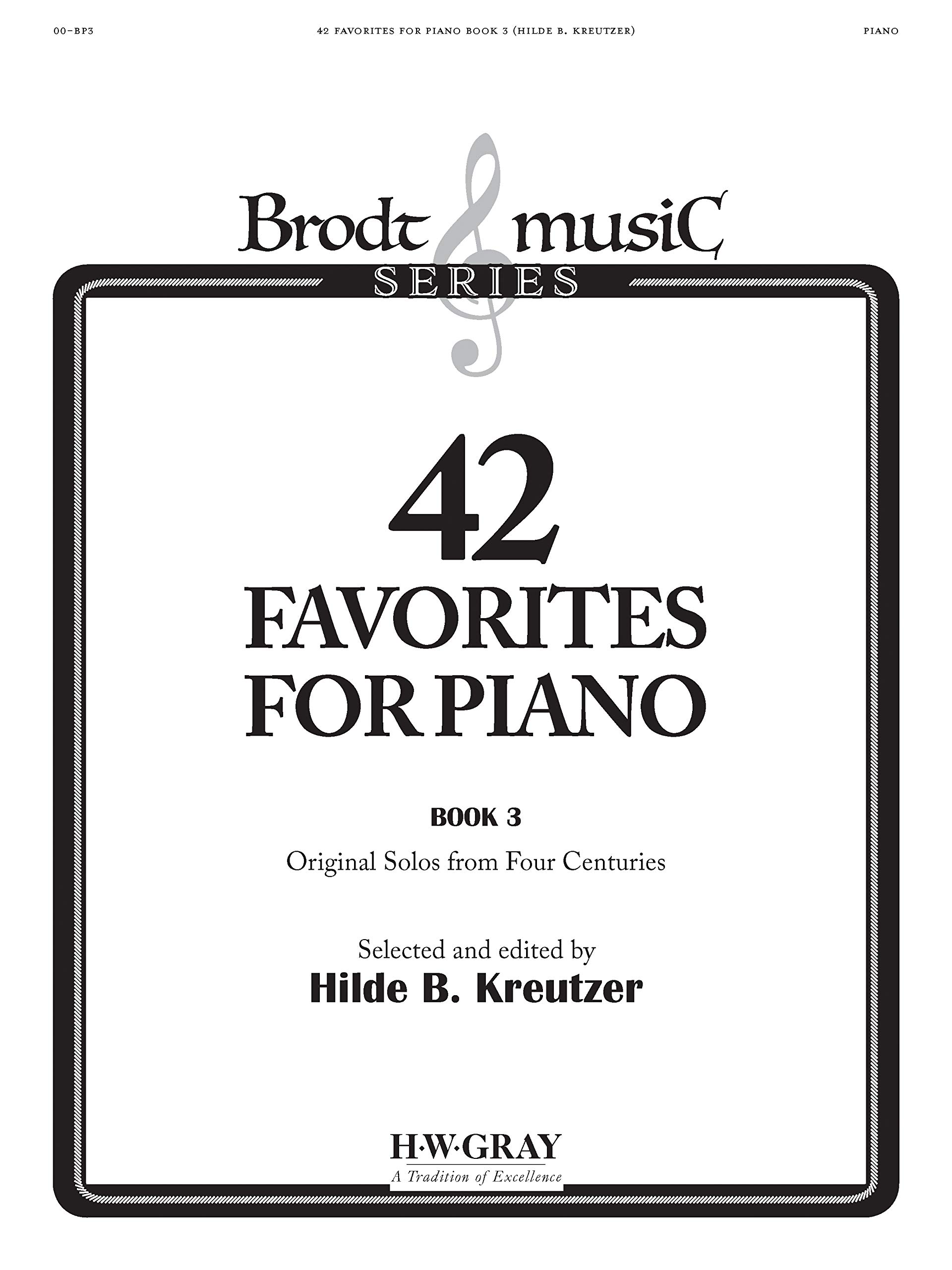 42 Favorites For Piano 3