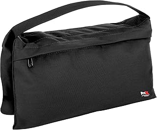 ProX XB-SANDBAG50 50lb Capacity Black Double Zipper Saddlebag Sandbag - Empty