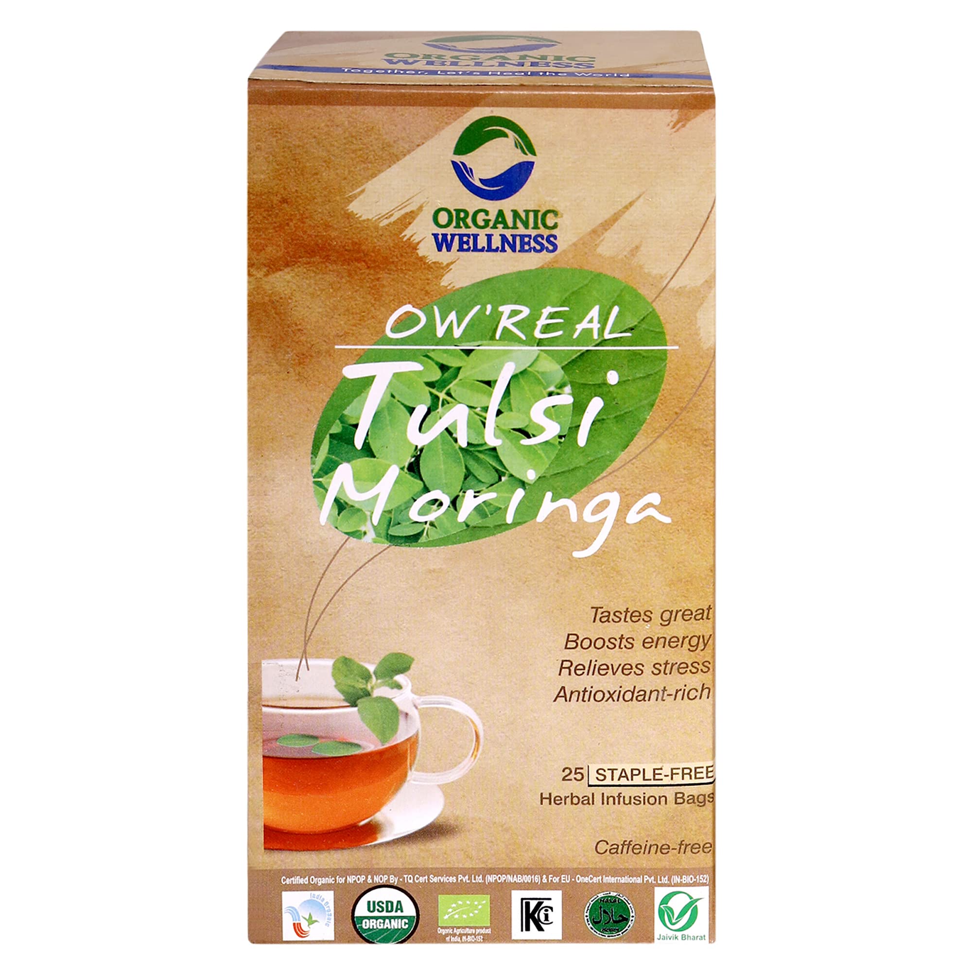 See full amazon price history chart for Organic Wellness Tulsi Moringa, 25 Teabags | Sahjan | Drumstick Leaf Powder for Weight Loss Organic Wellness Tulsi Moringa, 25 Teabags | Sahjan | Drumstick Leaf Powder for Weight Loss (B01LAK2EIE) Amazon Price History, Amazon Price Tracker
