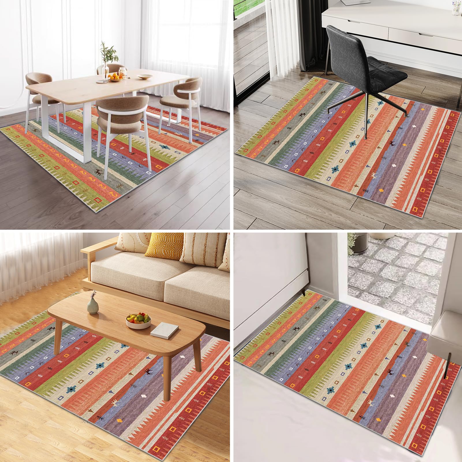Alfombra Protectora Suelo Silla Ruedas Alfombrilla para Silla de Oficina Gaming Para Suelos Duros Alfombra Silla Escritorio Protectors Suelo Antideslizante Alfombra Entrada Casa Lavables 140 x 200 cm