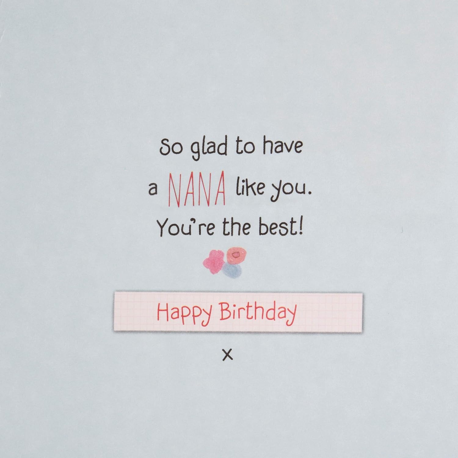 Hallmark Birthday Card for Nana - Cute Forever Friends Bear Design