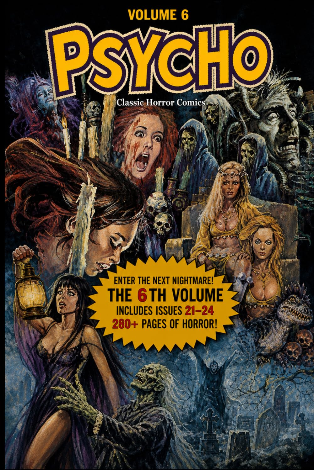 Psycho Classic Horror Comics Vol 6 (Psycho Classic Comic Collection)