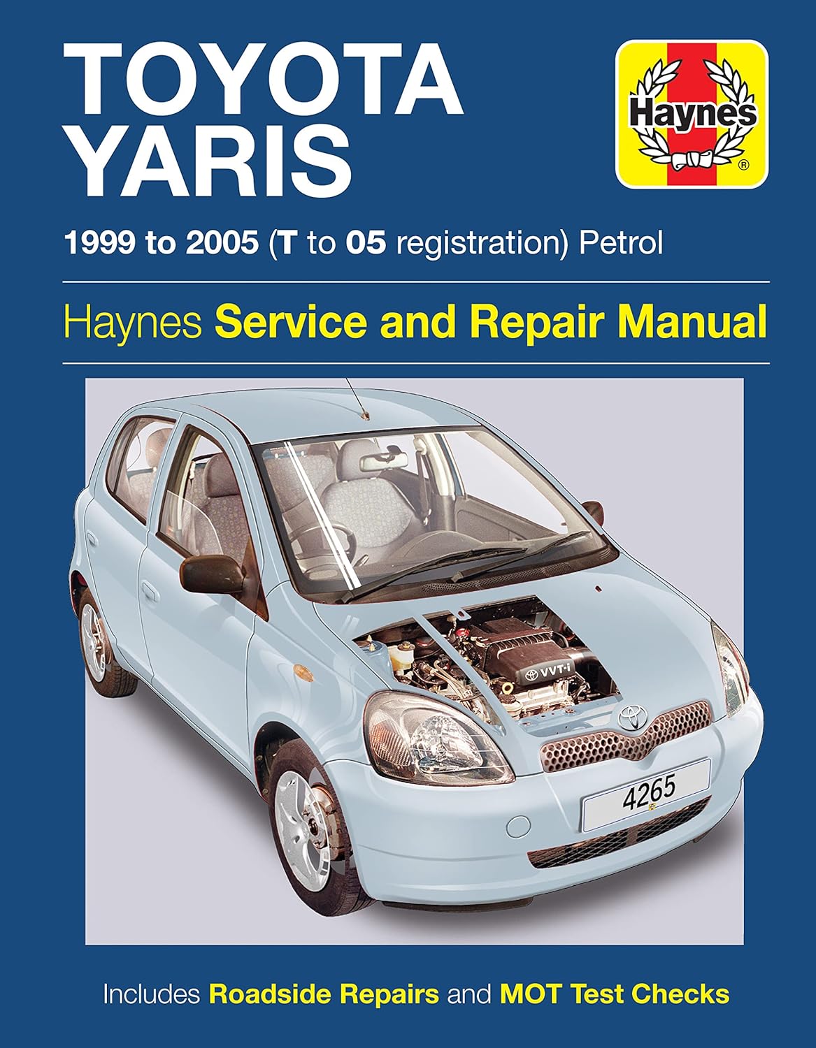 Front cover of the Toyota Yaris Haynes Manual