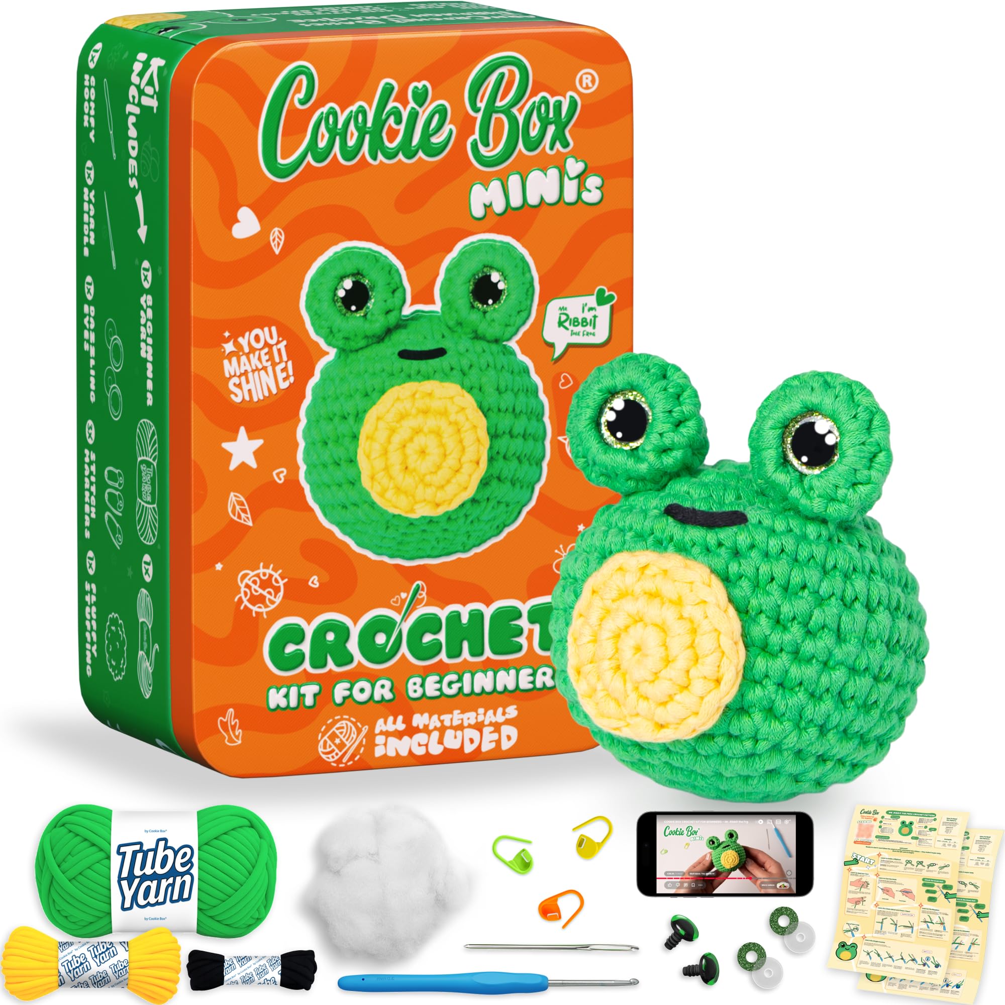 Crochet Turtle Hugo Kit - Beginner Amigurumi -19