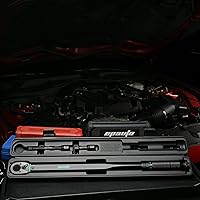 Vista 6 de EPAuto Llave dinamométrica de clic de 1/2 pulgada, 25-250 ft-lb/33.9-338.9 Nm, negro