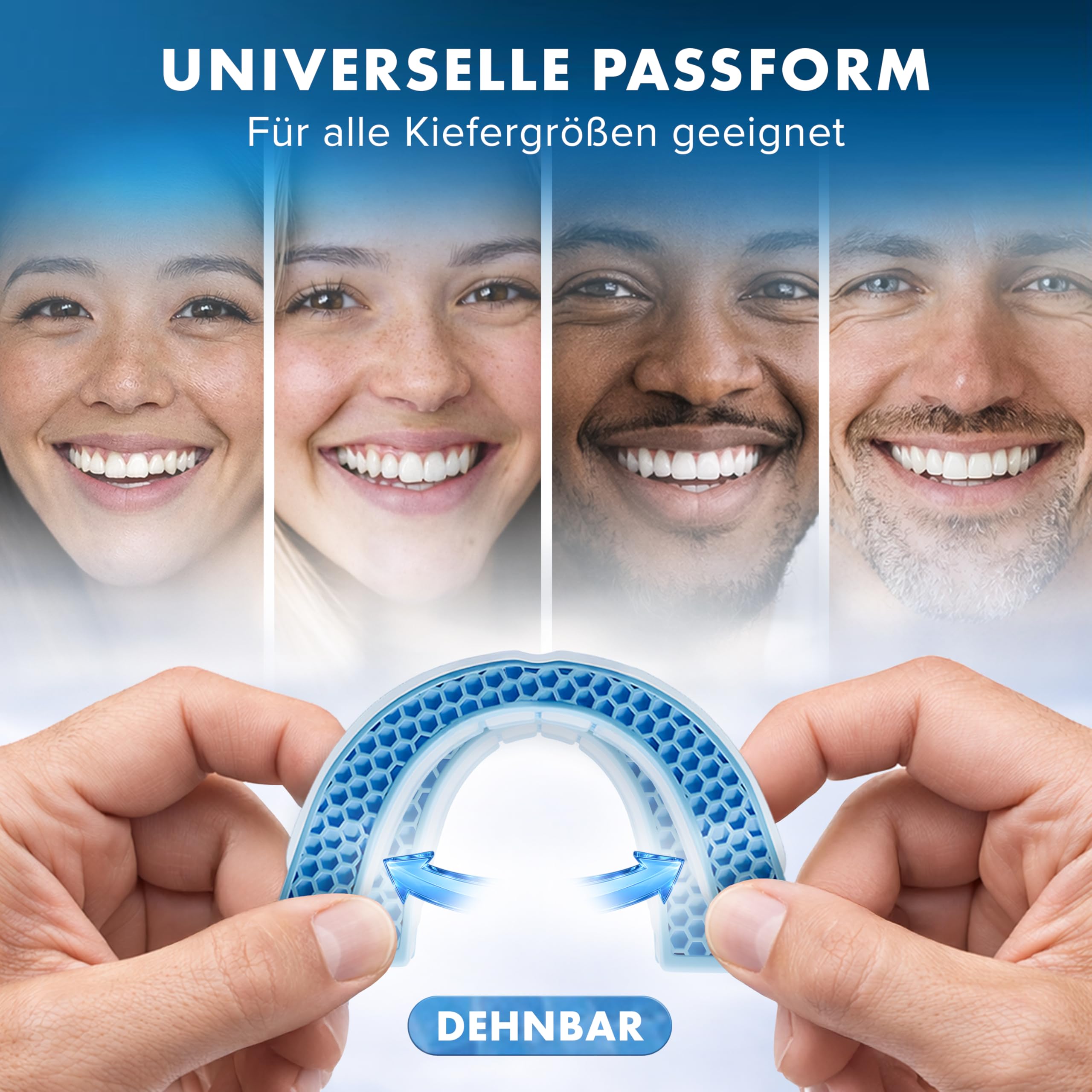 Schnarchschiene Anti-Snoring Mouth Guard ST11 gegen Schnarchen und Knirschen