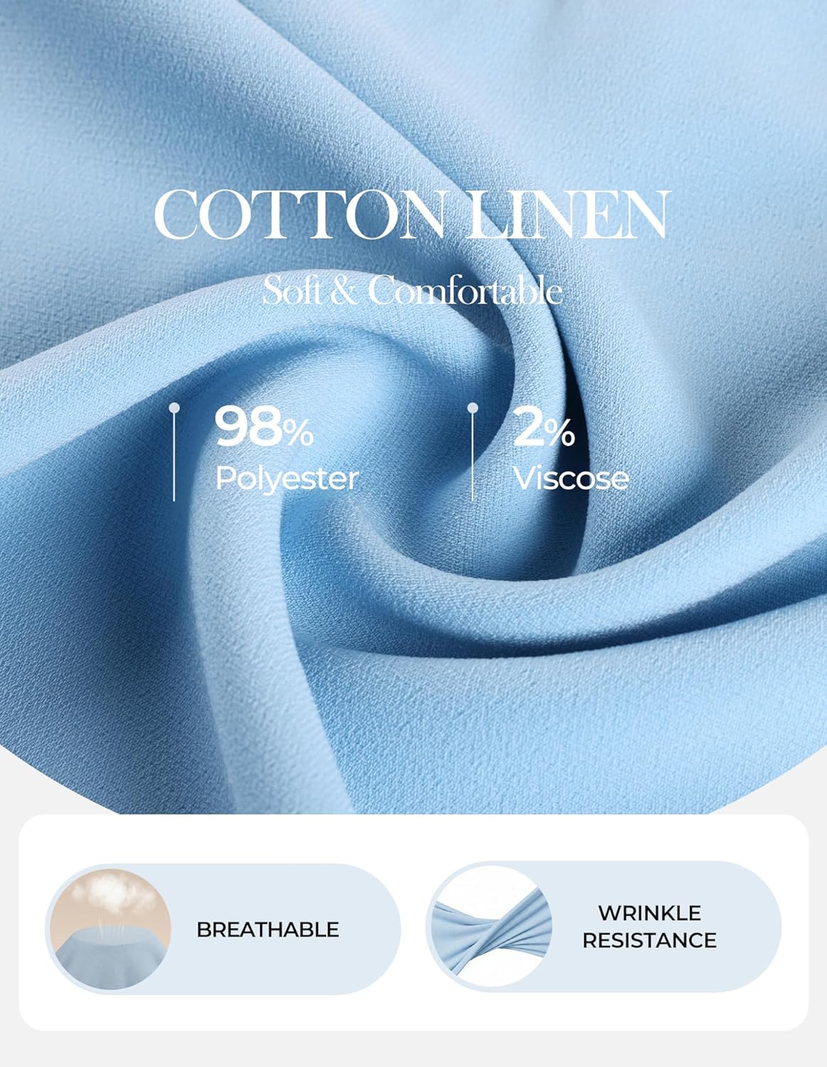 Womens Business Casual Tops,3/4 Sleeve Henley Shirts with Zip Up,Office Work Blouses Lightweight Summer - Image 3